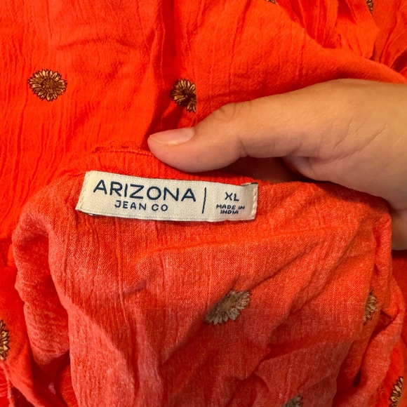 Arizona Red Sunflower Dress Size XL - Picture 7 of 7